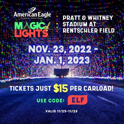 Unlock the Beauty of the Magic of Lights at Rentschler Field